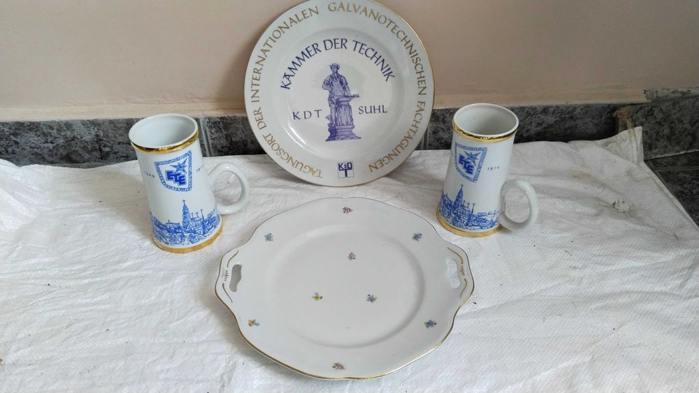 лот Стари юбилейни Халби и Чинии