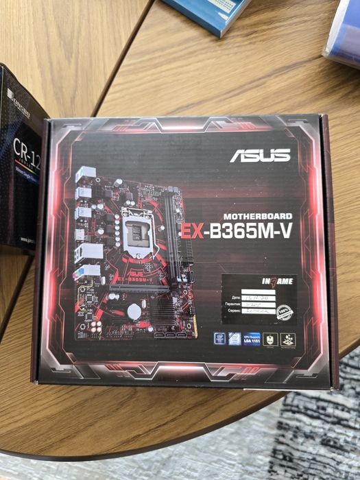 Intel core I5 9400f + asus ex-b365m-v