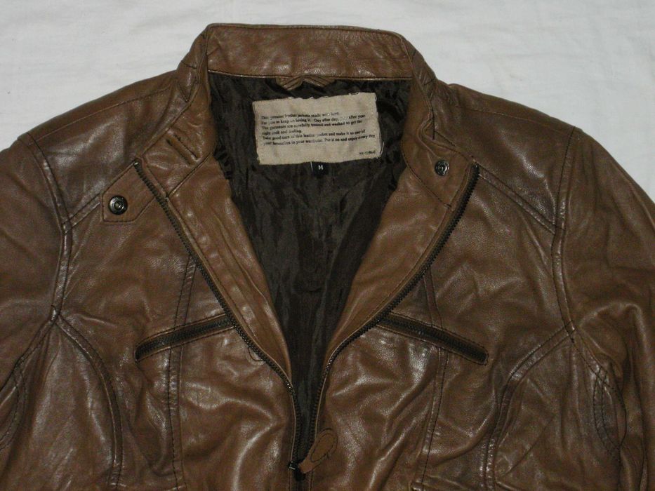 CUBUS ново дамско късо яке естествена кожа М