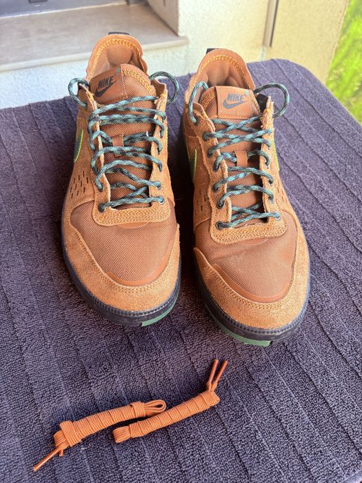 Nike C1TY Premium CORDURA maro-verde (Beef & Broccoli) – stare foarte bună + șireturi extra