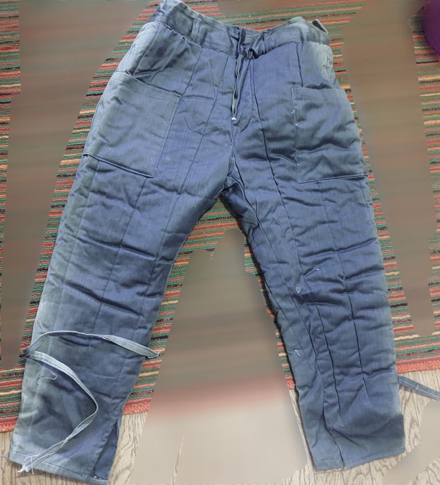 Ватные штаны   .