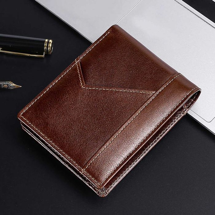 Portofel barbati din Piele Naturala GENODERN Men Wallet Leather