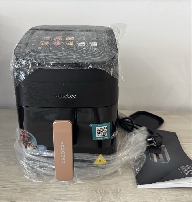 Cecotec Cecofry & Grill Smokin’ 4500 Air Fryer 4.5L - Nouă