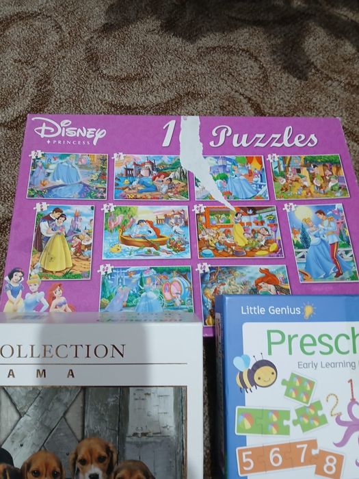 Lot puzzle stare ca noua
