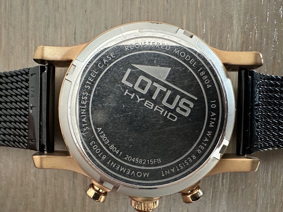 Ceas Lotus Hybrid 10 BAR Otel Inoxidabil 18804/1 *Conexiune cu tel