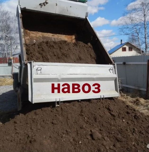 Навоз перегной черназем