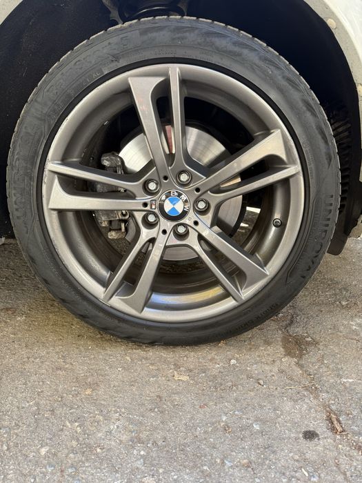 Оригинални джанти BMW 19 цола Sport Packet style 369M + гуми UNIROYAL ...