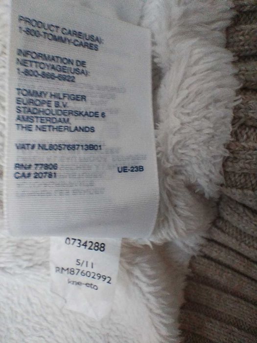 Tommy Hilfiger дамски елек М и суитшърт Tommy Hilfiger шерпа полар L
