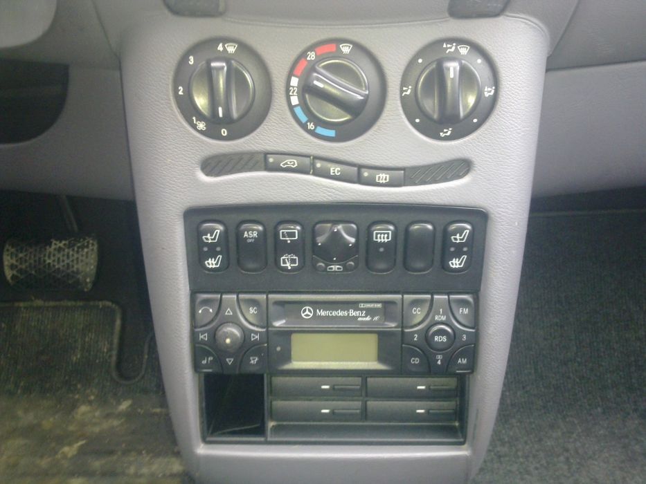 Scaune încălzite bancheta spate mercedes a 170 cdi w168