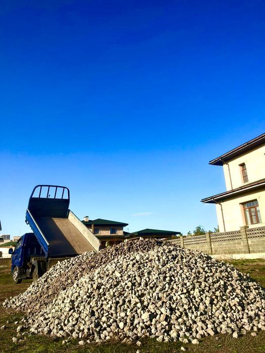 Щебень все фракции песок отсев