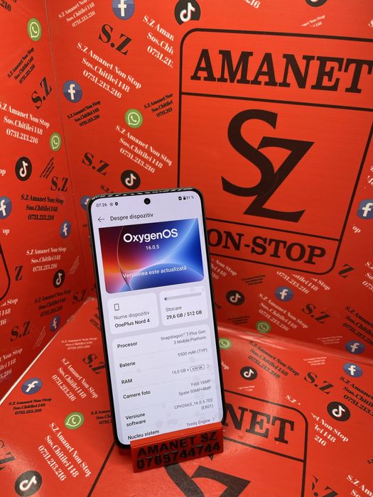 Oneplus Nord 4 512Gb Amanet SZ 176
