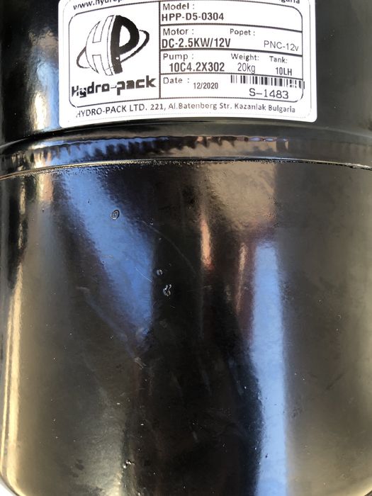 Kit basculare cilindru  basculare 7 tone pompa 2,5 kw