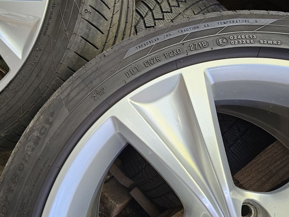 Jante aliaj 17" Skoda/Audi/Volkswagen cu anvelope 225/45/17 vara