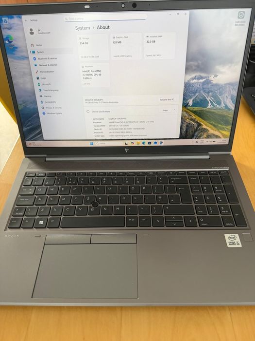 Vand HP Zbook Firefly G7 mobile workspace -2400ron