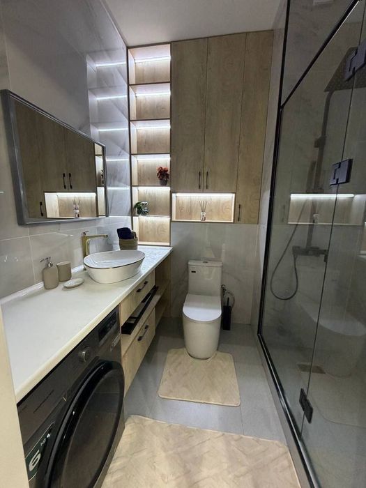 Продается 2х ком квартира, ЖК Oz Mahal, ор-р: Новомосковская, 37м²