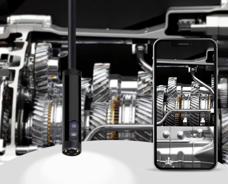 Ендоскоп с 2 КАМЕРИ (странична и предна) и висока резолюция