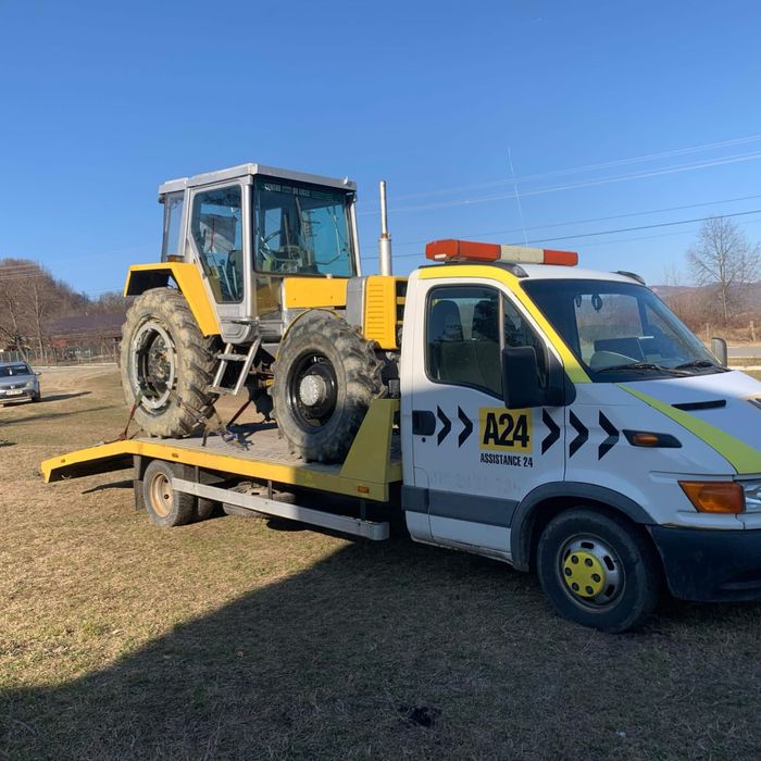 Tractari auto Utilaje agricole industriale dube XXL
