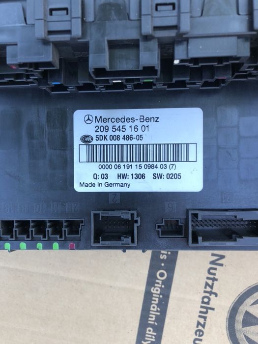 Cutie / Tablou / Panou Sigurante SAM Mercedes Benz Clasa C W203