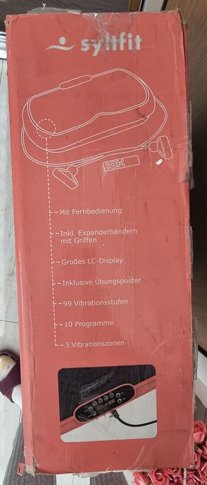 Вибрационна плоча за тренировки Syltfit 200w