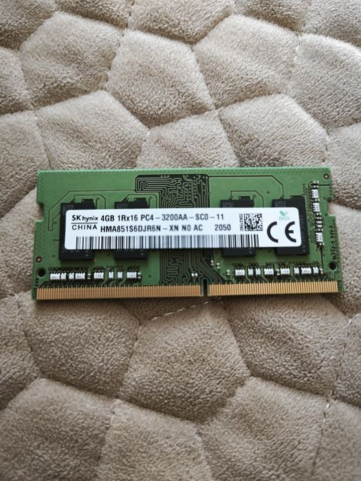 Оперативная память ОЗУ DDR4 4GB SO-DIMM