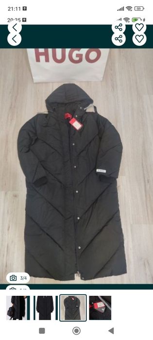 Продам новый пуховик HUGO