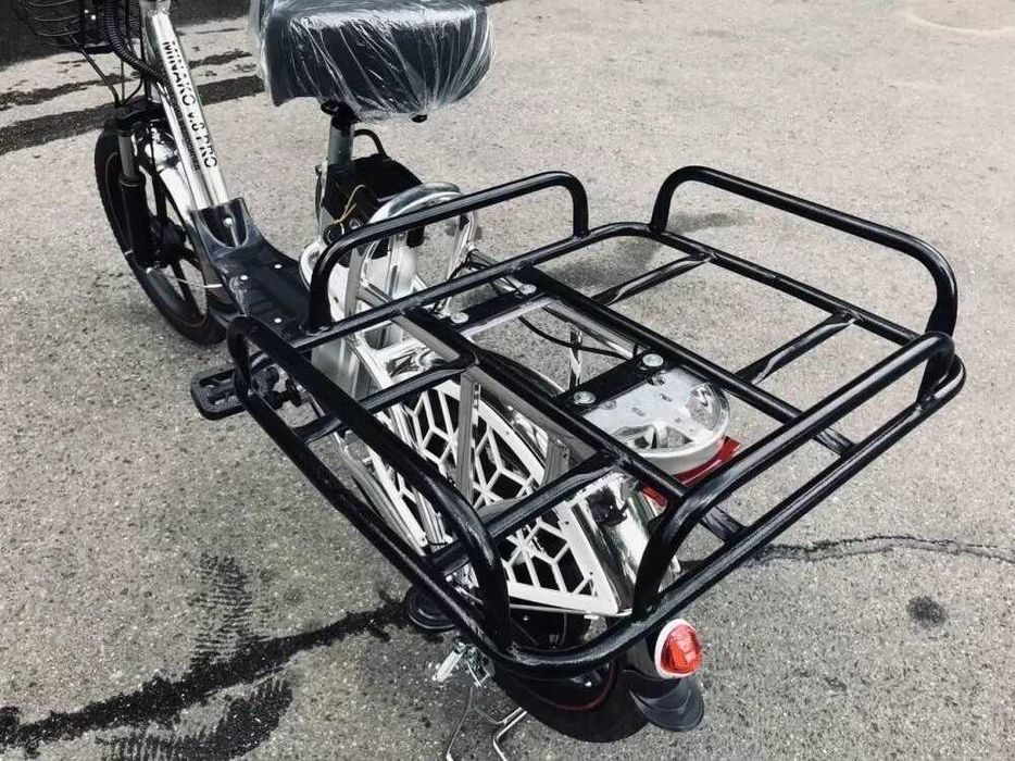 Скутер багажник на мопед