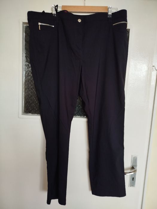 Еластичен син панталон 2-3 хл