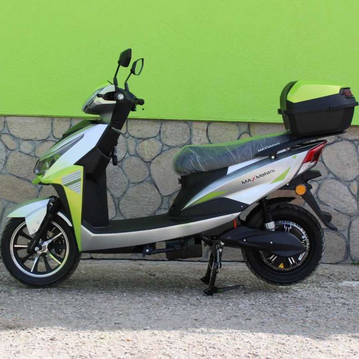 Електрически скутер MaxMotors Power G 3000W Green/Gray