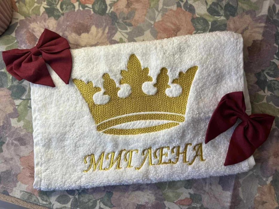 Хавлия,хавлии,кърпа за кръщене - бродерия