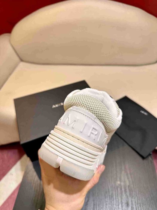 #NOU# Amiri MA-1 Triple White Editie Limitata - Livrare Verificare