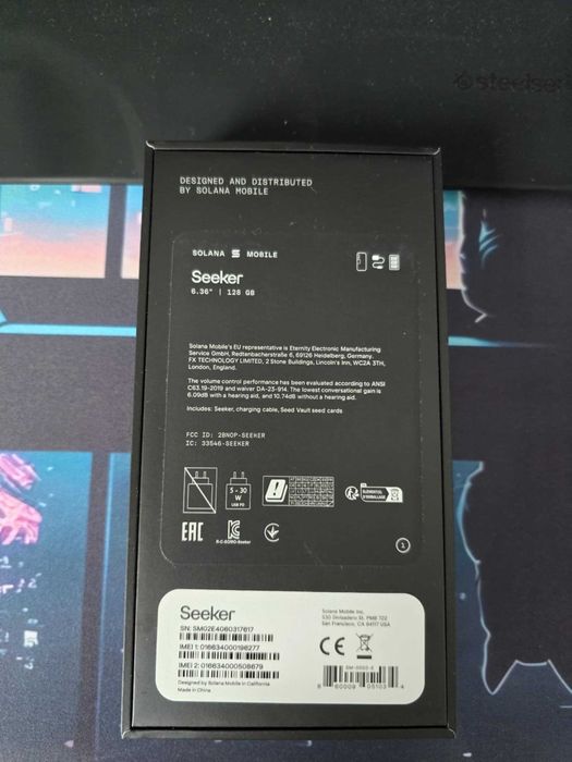 Telefon Solana Seeker 5G / 128GB! + Carcasa si folie | Incluse