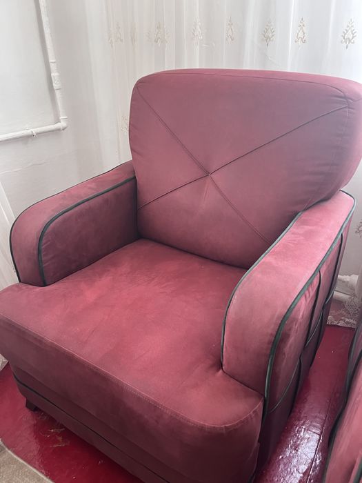 раскладной диван, +2 кресла