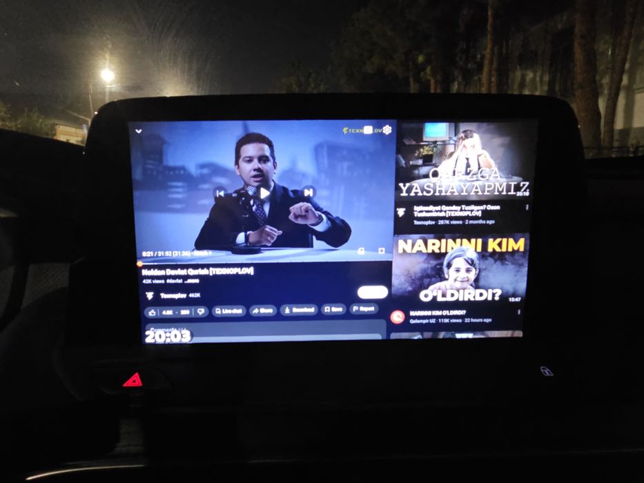 Buick velite 6 monitoriga programma yozib beramiz