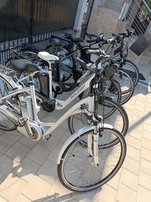 Bicicleta electrica aluminiu Saxonete,Kalkhoff,Raleigh,shimano display led fata spate  made in germany Prophete  nexus kalkhoff,hansa enovation,