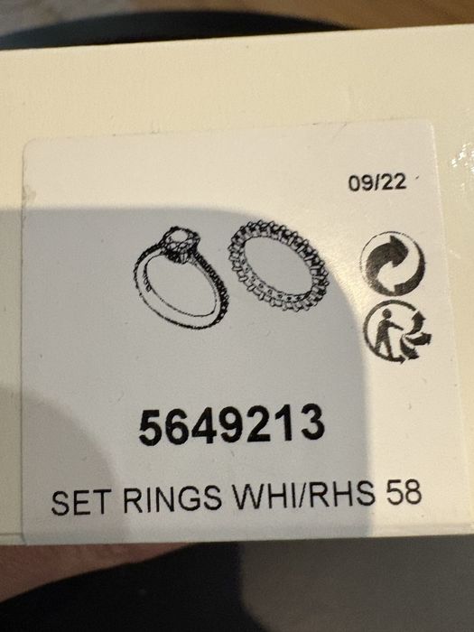 Swarovski -пръстени -годежни