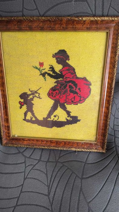 Tablou goblen Negresa