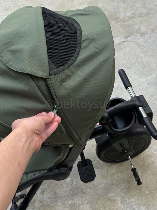 Детский трёхколёсный Skillmax — складной, комфортный для прогулок