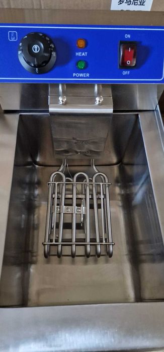 Friteuza electrica dubla 16l+16l cu robineti scurgereTRANSPORT GRATUIT