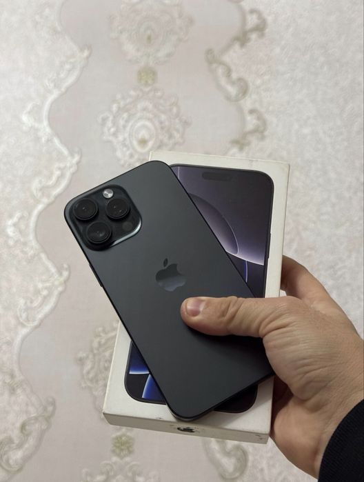 Iphone 16pro max 256gb black