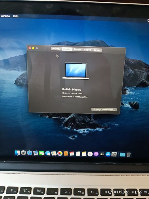 MacBook Pro mid2015 i7 2.2Ghz 16Gb SSD 256Gb