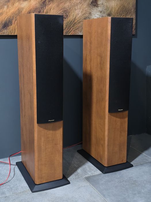 Boxe de podea PIONEER S-H510V, 100w, 8 ohm, 90 db, hifi stereo 3 way  4 speakers, cires