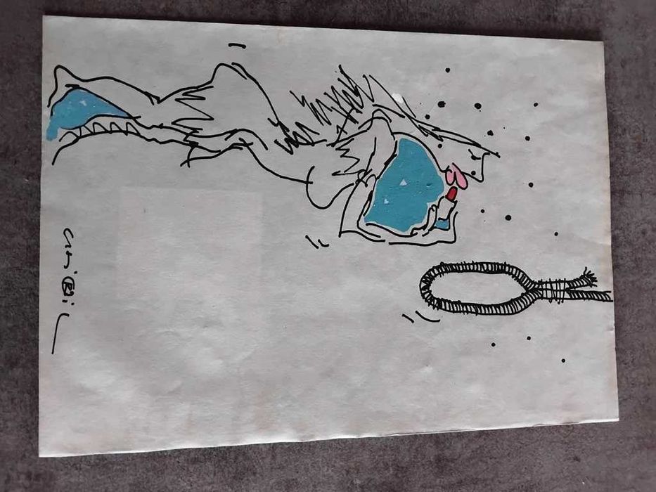 Caricaturi format A4 -vopsea