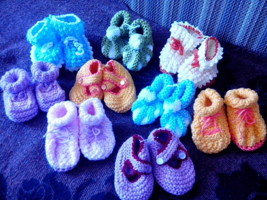 Пинетки ручной работы 700тг.