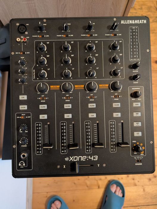 Mixer Audio Allen & Heath Xone 43 dj cdj xdj pioneer