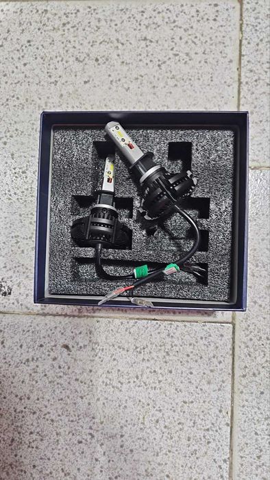 LED крушки за фарове H1, H4 и H7ултра  мощни крушки - 50 вата модел Н9