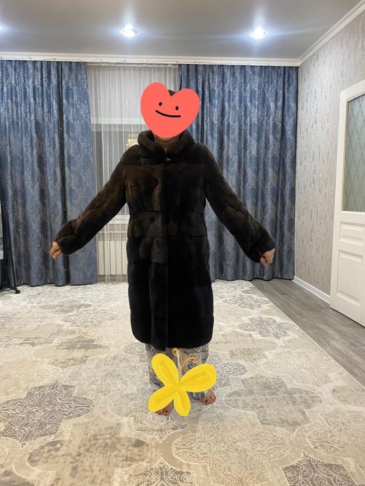 Шуба норковая б/у
