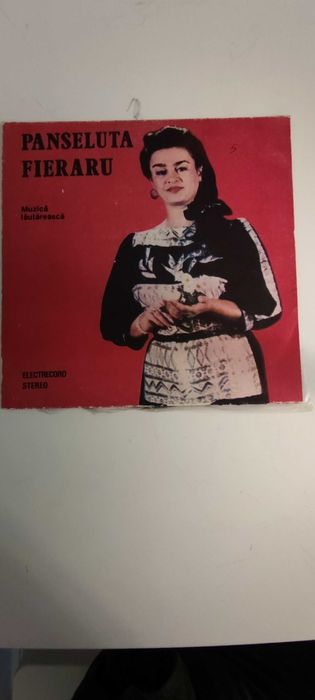 Panseluta Fieraru - muzica lautareasca - disc vinil
