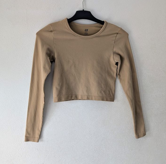 Bluza crop H&M Sport. Mărimea S