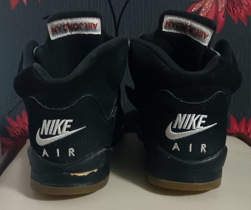 Nike Air Jordan 5 Retro Black Metallic