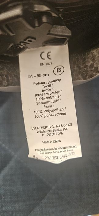 Детска ски каска Uvex Manic Pro 51-55 см